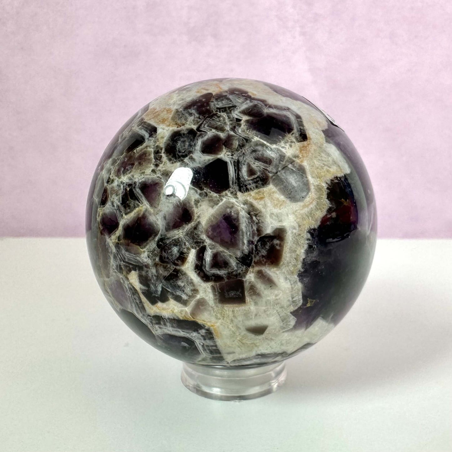 Chevron Ametyst kugle