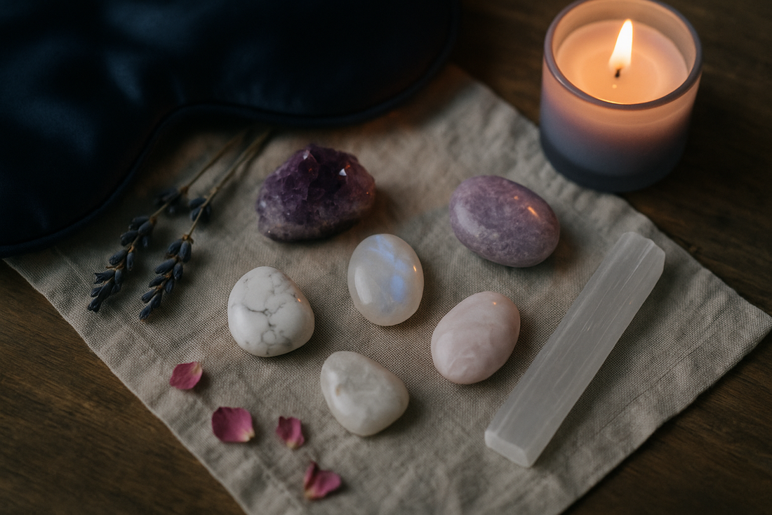 Top 5 krystaller for bedre søvn