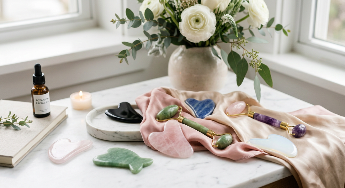 Den ultimative Gua Sha og Face Roller guide til naturlig skønhed