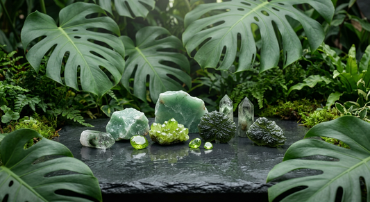 Grøn krystal: Find den perfekte sten til dit hjerte og dit hjem