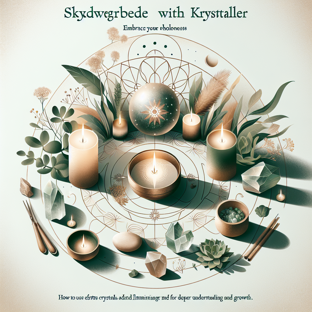 Skyggearbejde med krystaller: Omfavn din helhed - Hvordan du kan bruge krystaller til at belyse og hele skyggesiderne af din personlighed for dybere selvforståelse og vækst.