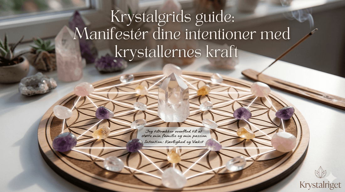 Krystalgrids guide: Lær at bruge hellig geometri og manifestation