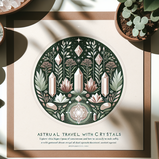 Astralrejser med krystaller: Udforsk højere bevidsthedsplaner - Guide til hvilke krystaller der kan hjælpe med at facilitere astralrejser og hvordan du bruger dem sikkert.