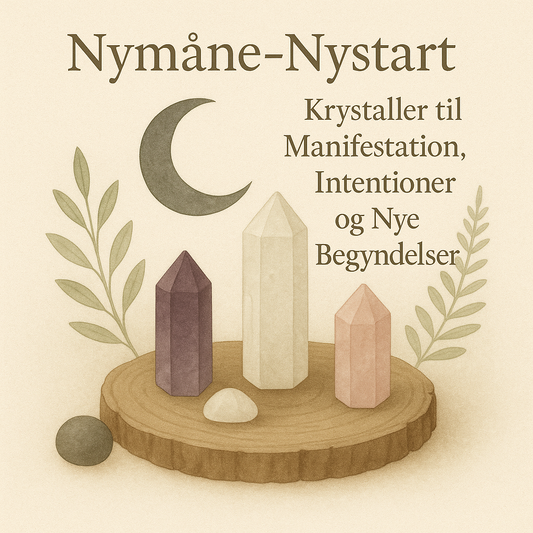 Nymåne-Nystart: Krystaller til manifestation, intentioner og nye begyndelser