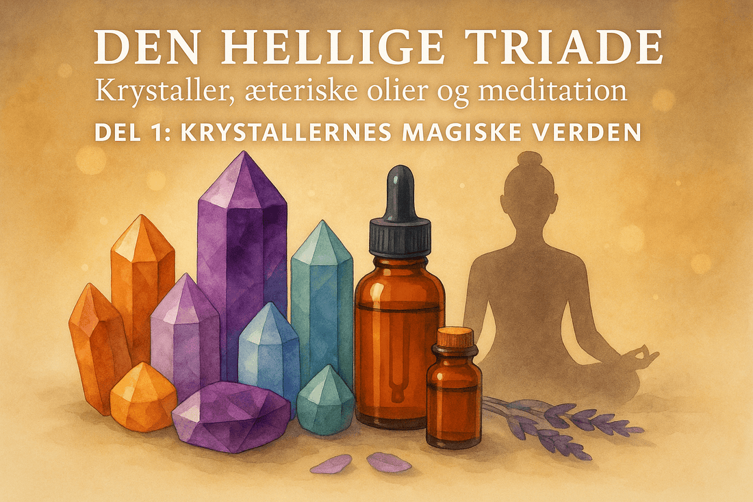 Den hellige triade: Krystaller, æteriske  olier og meditation - Del 1: Krystallernes  magiske verden