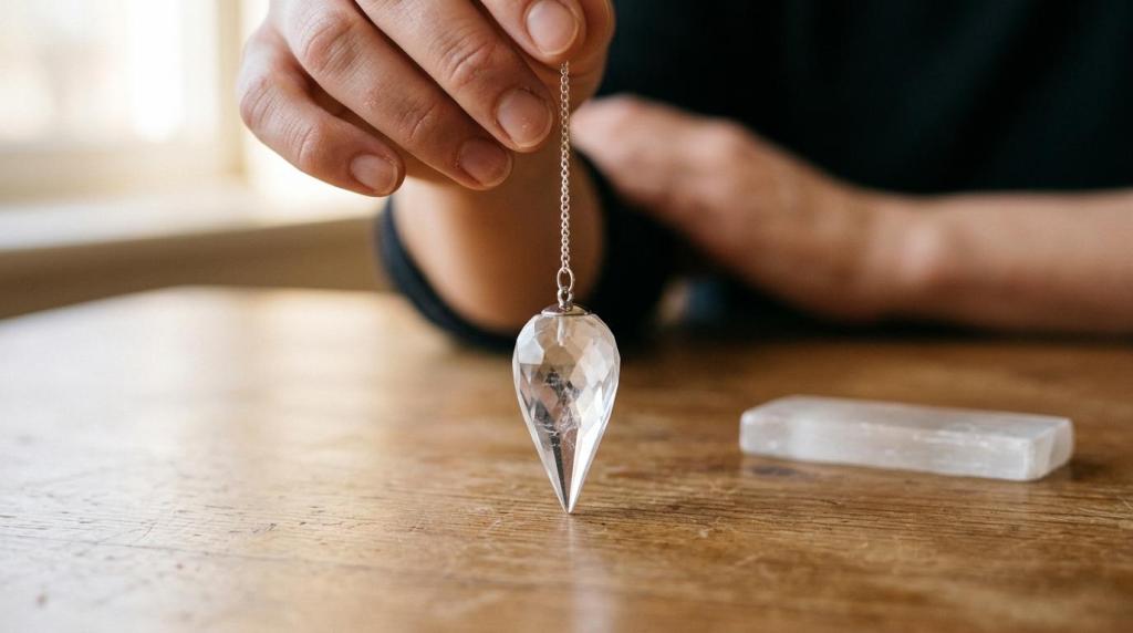 Pendul-guide: sådan vælger du pendul og stiller de rigtige ja/nej-spørgsmål