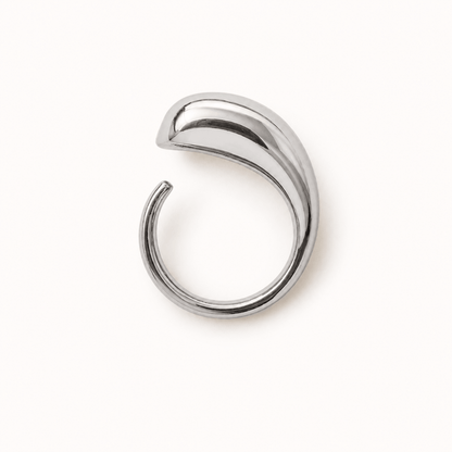 Drop fingerring i rustfrit stål