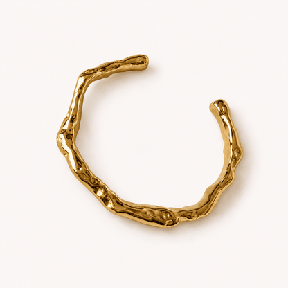 Nordlys armring - gylden