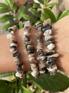 Agat dendrit armbånd