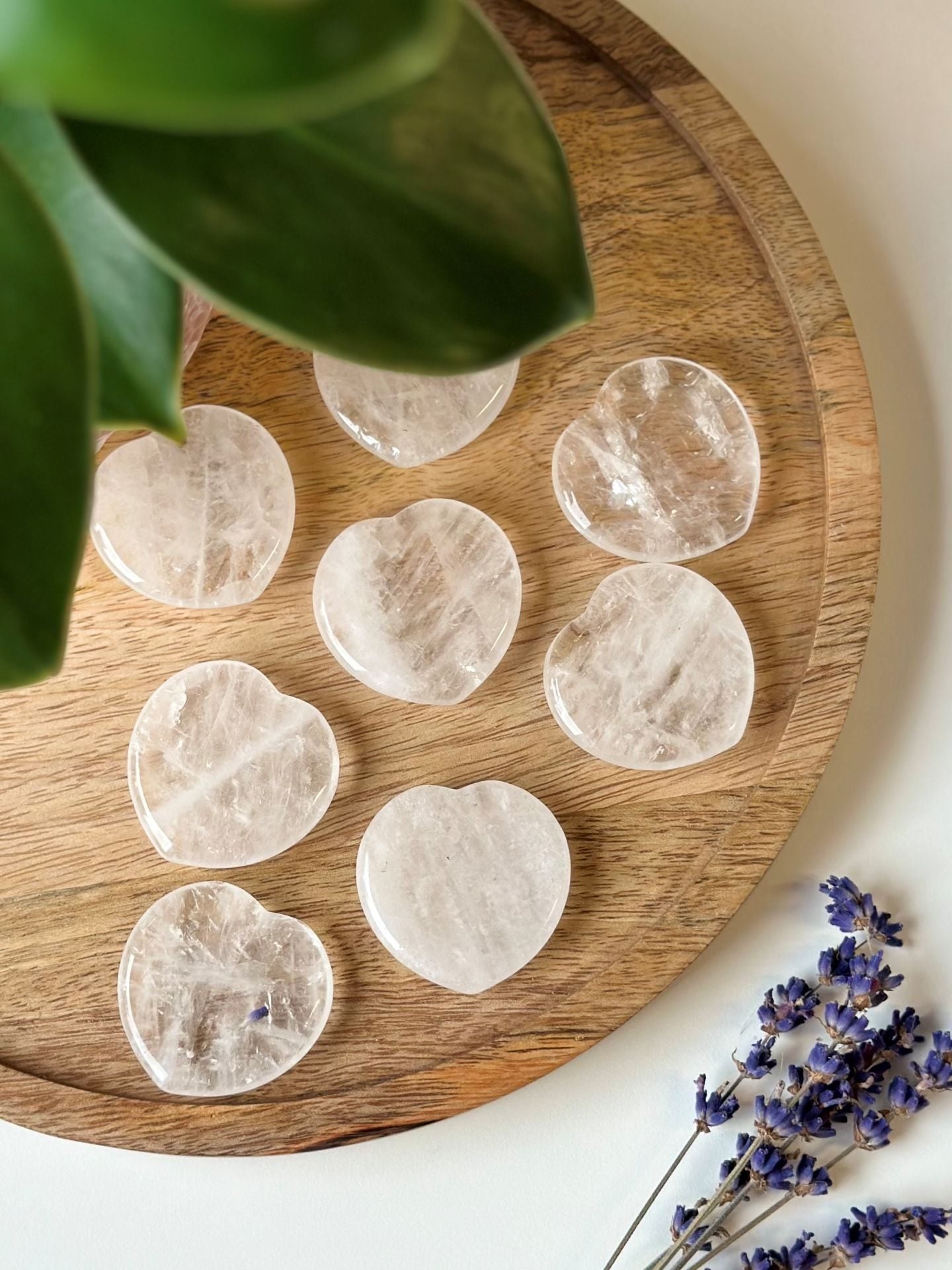 Bjergkrystal nusse hjerte