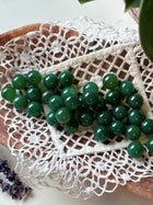 Grøn Agat mini kugler
