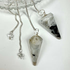 Regnbue månesten pendul