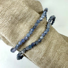 Tanzanit armbånd 4mm