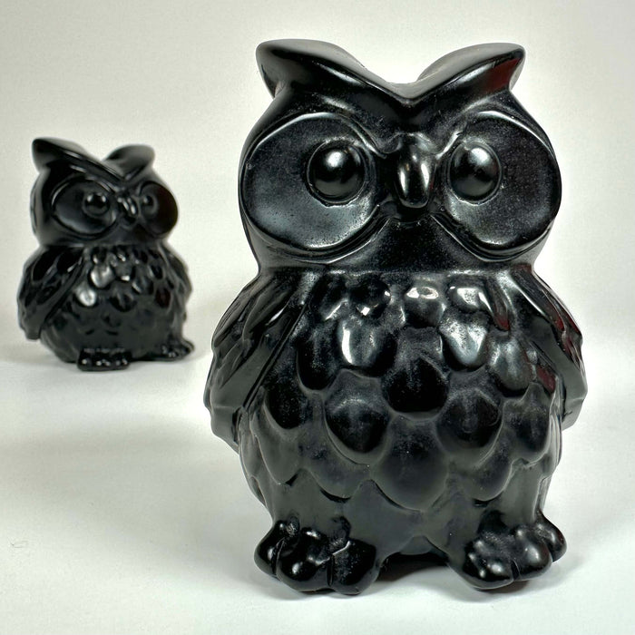 Sort obsidian ugle