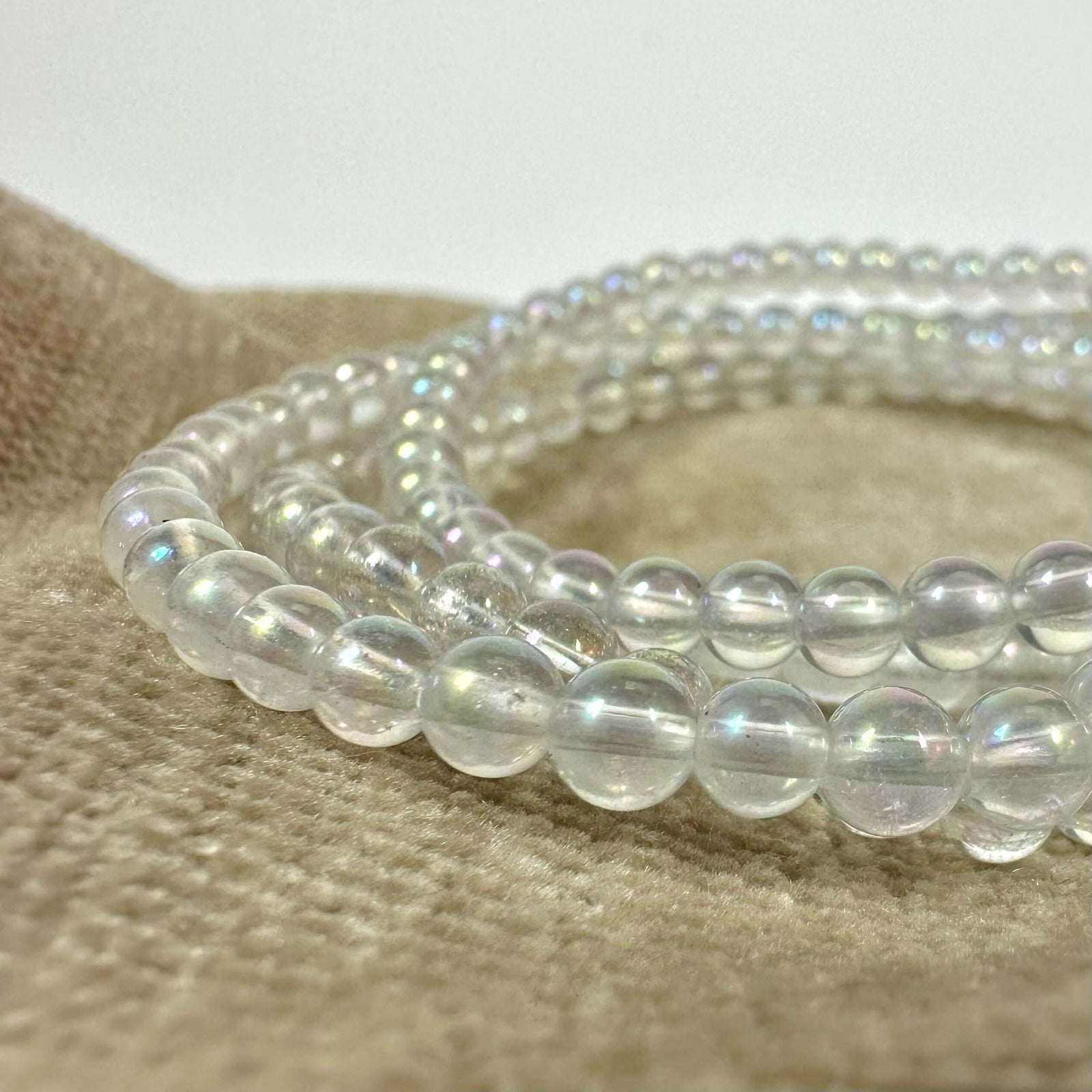 Engle aura kvarts armbånd