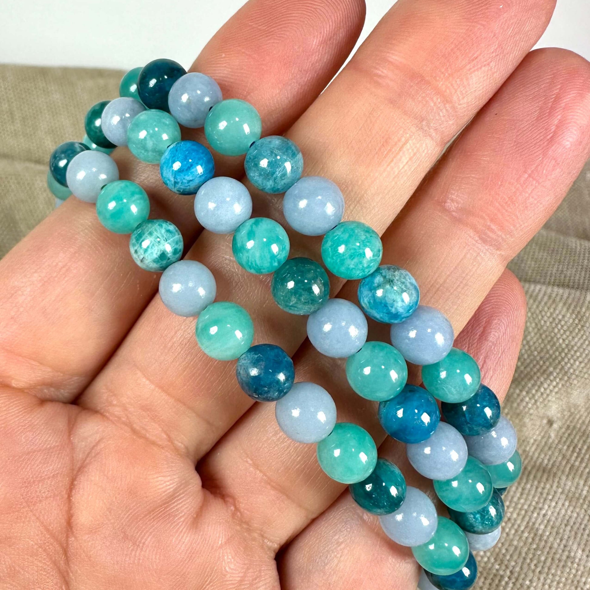 Hals chakra armbånd