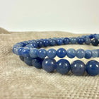 Blå aventurin armbånd