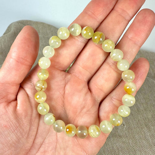Grøn onyx armbånd