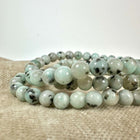 Jaspis kiwi armbånd