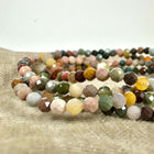 Alashan agat armbånd facetslebet