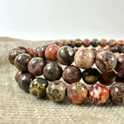 Jaspis Leopard armbånd