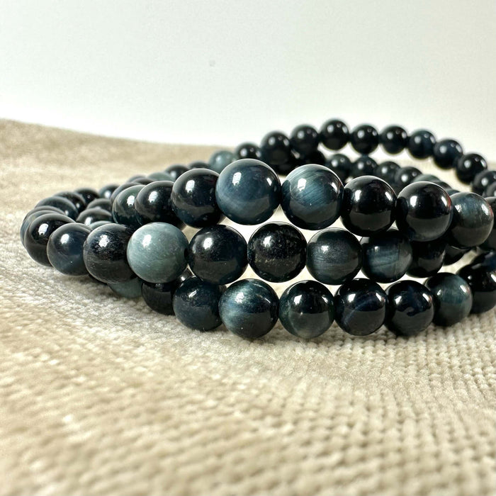 Falkeøje armbånd 6mm