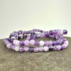 Lepidolit kvarts armbånd