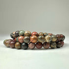 Rød jaspis picasso armbånd