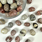 Jaspis vandfald lommesten