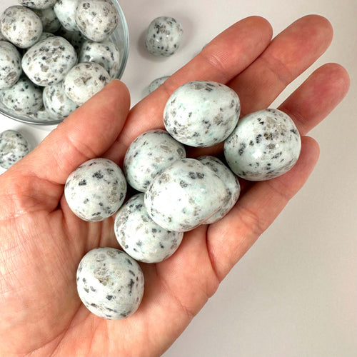 Jaspis kiwi lommesten