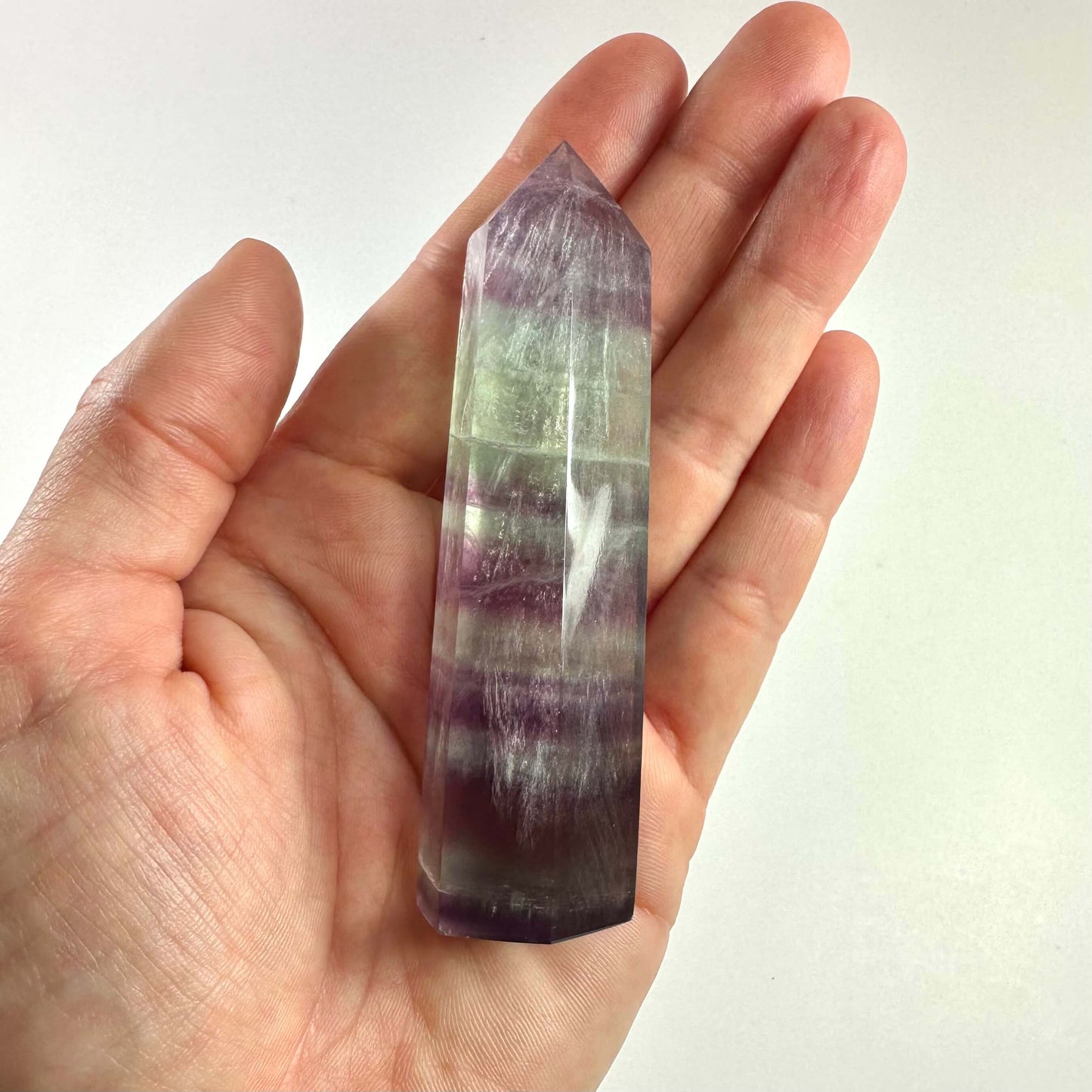 Regnbue Fluorit tårn Nr 1