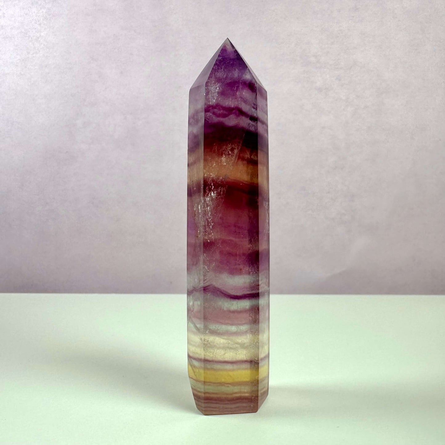 Regnbue Fluorit tårn Nr 2