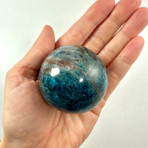 Blå Apatit kugle