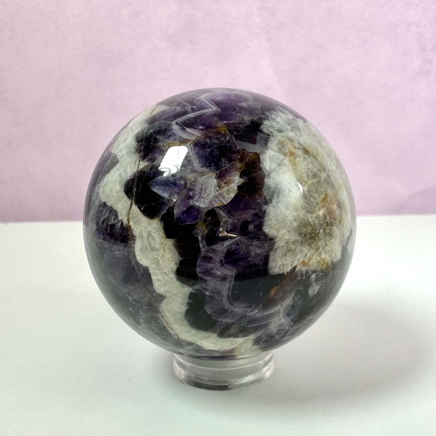 Chevron Ametyst kugle