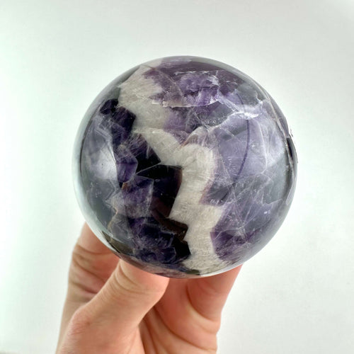 Chevron Ametyst kugle