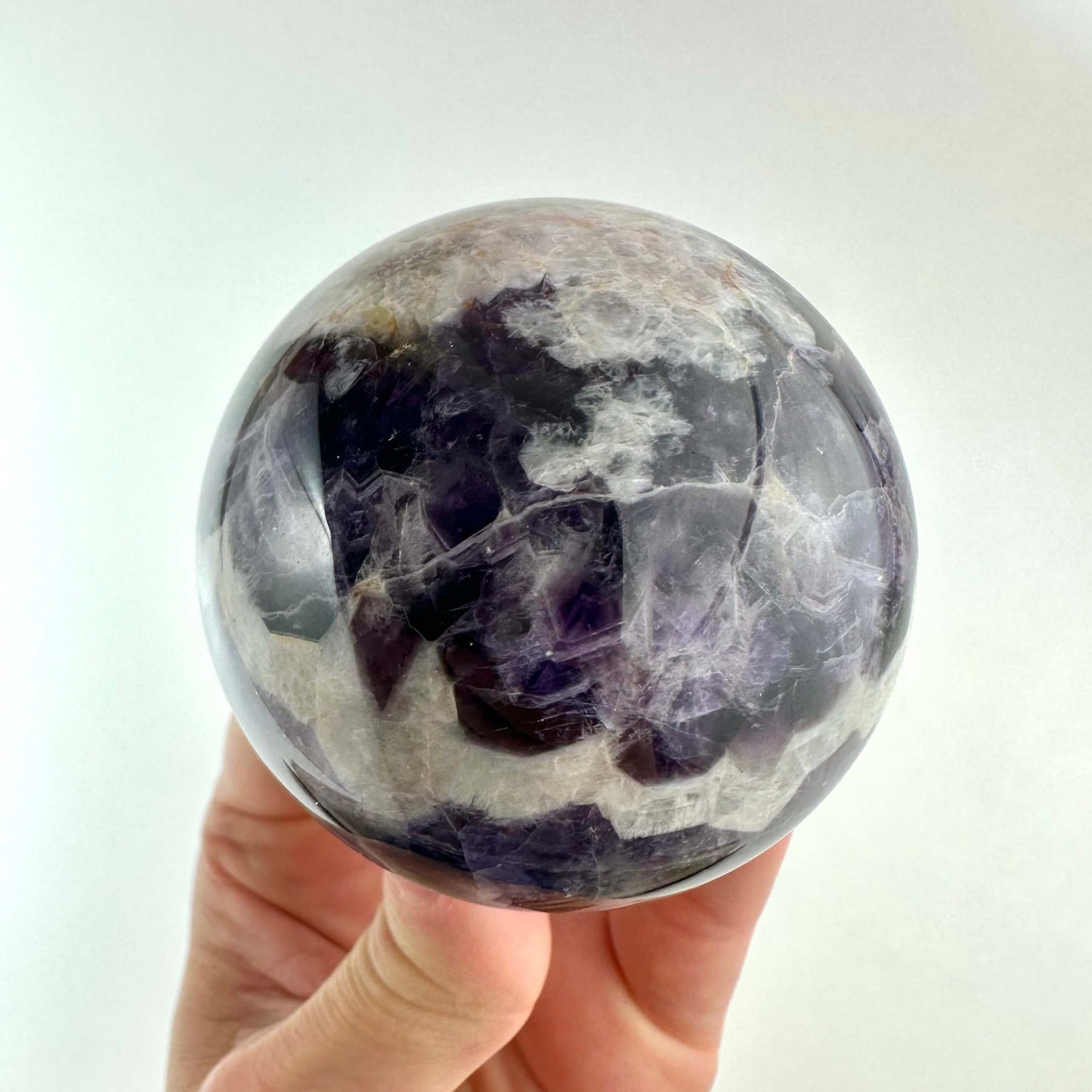 Chevron Ametyst kugle