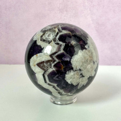 Chevron Ametyst kugle