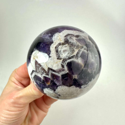 Chevron Ametyst kugle