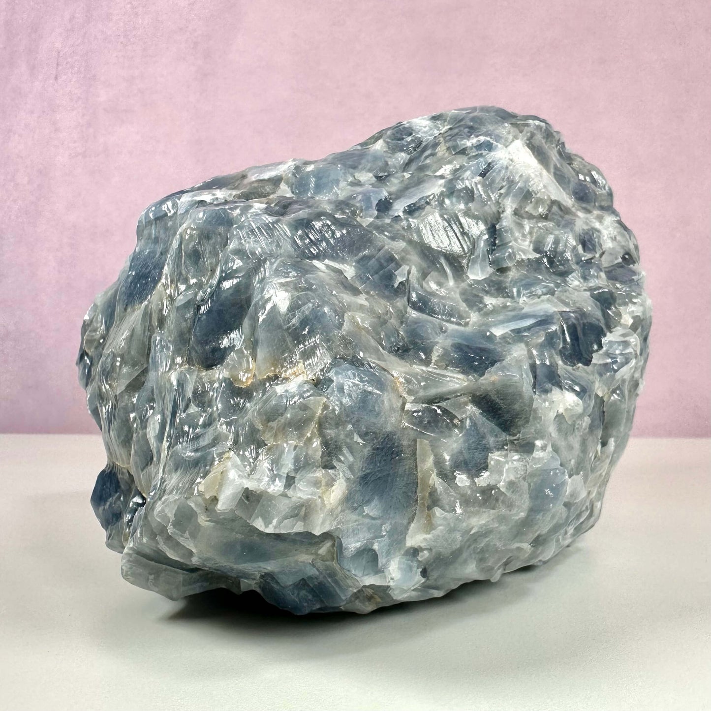 Rå blå Calcit nr 1