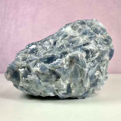 Rå blå Calcit nr 1