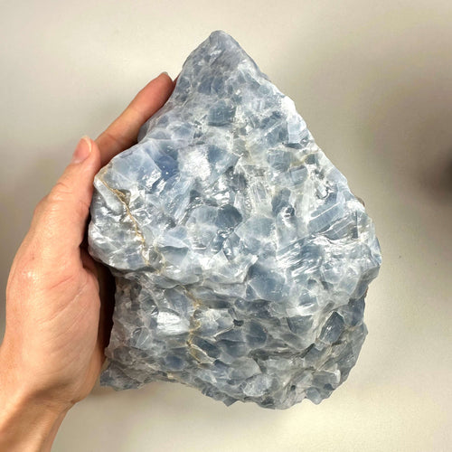 Rå blå Calcit nr 3