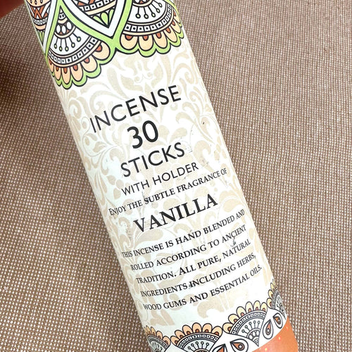 Mandala røgelsespinde, vanilla