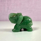 Grøn Aventurin elefant