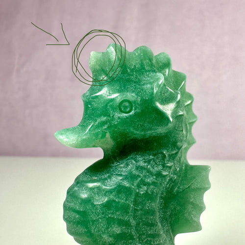 Grøn Aventurin søhest