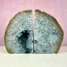 Kvarts bogstøtte, blå