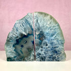 Kvarts bogstøtte, blå