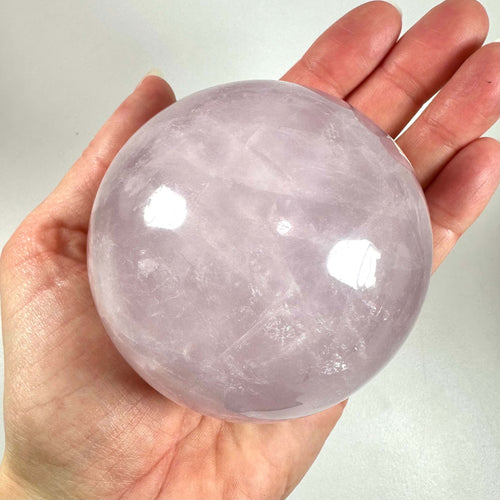 Rosenkvarts kugle nr 3