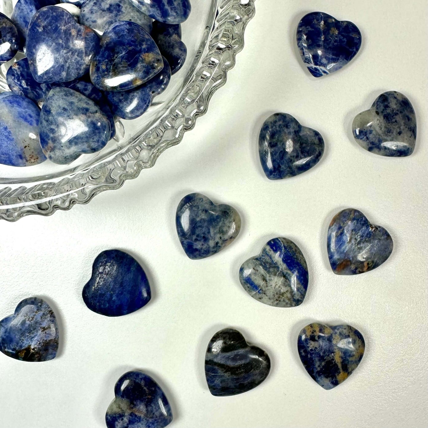 Sodalit mini hjerte