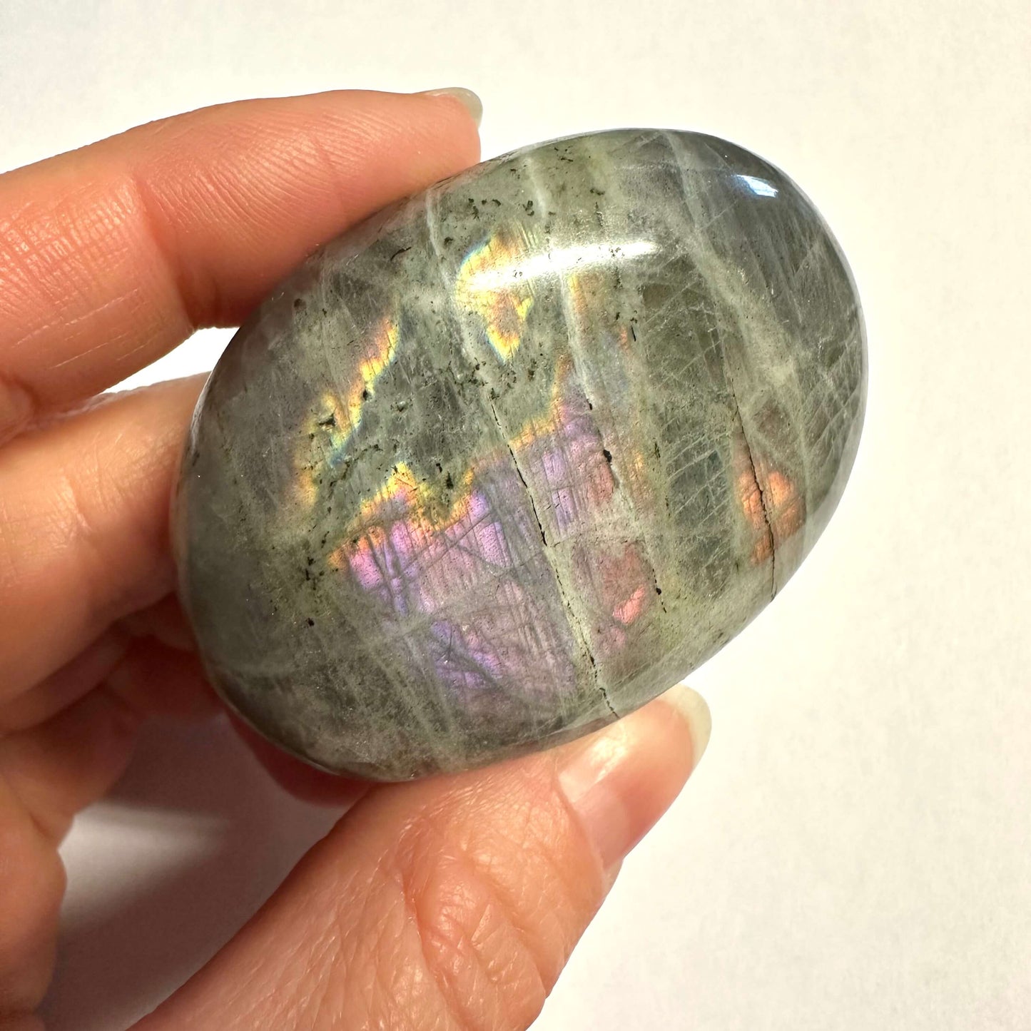 Labradorit sunset palmstone nr 1