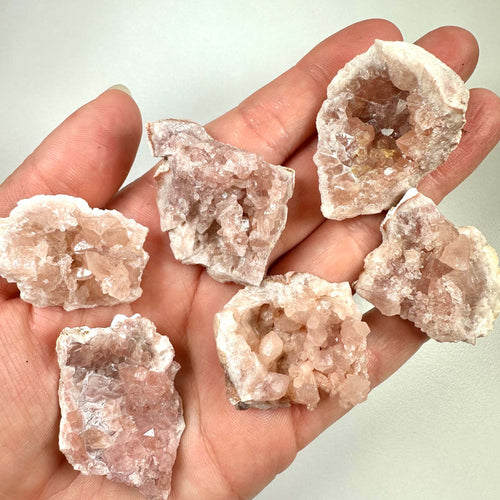 Pink Ametyst geode